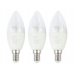 LIVARNO HOME ŻARÓWKI LED 3 SZTUKI E14 6W 470LM