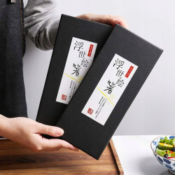 BAMBUSOWE PAŁECZKI DO SUSHI WIELOKROTNEGO UŻYTKU ELEGANCKIE ZESTAW 5 PAR