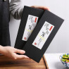 BAMBUSOWE PAŁECZKI DO SUSHI WIELOKROTNEGO UŻYTKU ELEGANCKIE ZESTAW 5 PAR