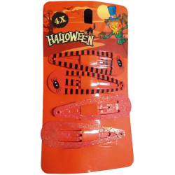 Zestaw 4 spinek do włosów Halloween