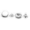 CRELANDO Zatrzaski napy metalowe nierdzewne 9,5 mm