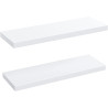 Półka płyta MDF Storemic 60 x 23 cm biały 2 sztuki