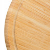 Bambusowe deski do krojenia okrągłe 30 cm