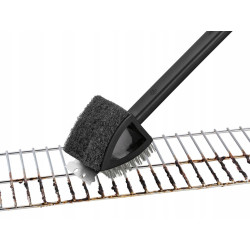 Szczotka do rusztów druciana Grill Meister 37,5 cm