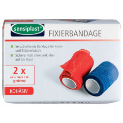Sensiplast | Kohezyjny bandaż mocujący 6 cm x 3 m