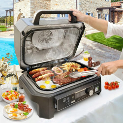 Płyta grillowa żeliwo GFTIME prostokątny