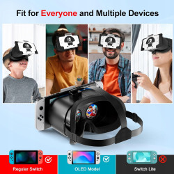Zestaw VR do Nintendo Switch 2 2025 - Okulary Wirtualnej Rzeczywistości VR