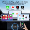 A7605 XHU CarPlay bezprzewodowy adapter z YouTube Tiktok Stream Media Play