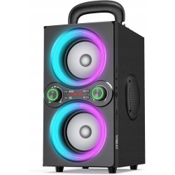 Przenośny Głośnik Bluetooth TPBEAT 80 W – Super Bas i Efekty LED