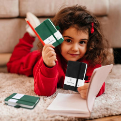 NOTATNIK KIESZONKOWY PODRÓŻNY A7 100 STRON NOTES DZIENNIK ZESTAW 2 SZTUKI