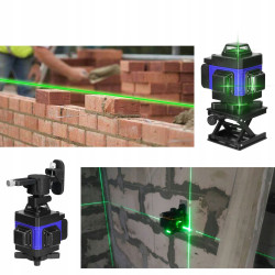 WIELOFUNKCYJNY 4D 16 LINII POZIOMICA LASEROWA 360°