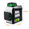Laser krzyżowy Firecore G50 30 m