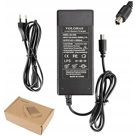 ŁADOWARKA DO SKUTERA VOLOHAS 42V 2A DO XIAOMI M365/1S/LITE/MI 3/PRO/PRO 2