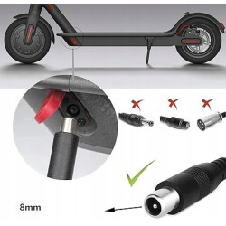 ŁADOWARKA DO SKUTERA VOLOHAS 42V 2A DO XIAOMI M365/1S/LITE/MI 3/PRO/PRO 2