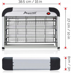 Lampa przeciwko komarom, molom, muchom, osom Aspectek