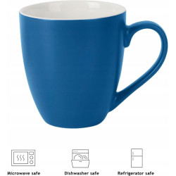 Kubek MIAMIO kamionkowe 350 ml NIEBIESKIE