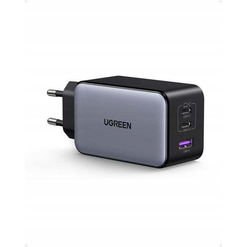 UGREEN NEXODE USB C ZASILACZ ŁADOWARKA 100W 3-PORTOWY SZYBKIE ŁADOWANIE
