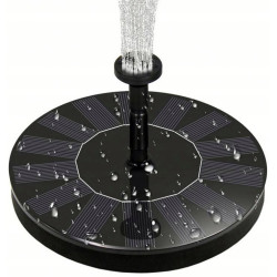 Fontanna ogrodowa solarna pływająca ogrodowa pompa do oczka 16cm