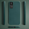 Moozy Silikonowe etui do Xiaomi Redmi Note 11 Pro 5G i 4G, Ciemnozielone