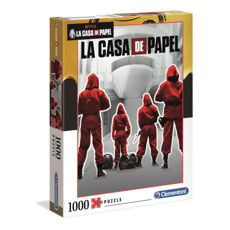 Puzzle 1000 elementów Netflix Dom z papieru
