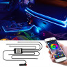 Wilktop LED oświetlenie do auta 6M APLIKACJA