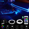Wilktop LED oświetlenie do auta 6M APLIKACJA