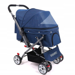 WÓZEK SPACEROWY DLA PSA KOTA TRANSPORTER SPACERÓWKA UDŹWIG 15 KG XL