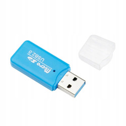 Czytnik Mini kart przenośna ładowarka USB 2.0 TF karta pamięci Micro SD czy