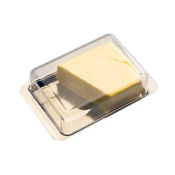 Maselniczka 16x9,5 cm, stal nierdzewna / plastik