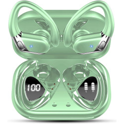 Chalvh Słuchawki Bluetooth 5.4 Sport CVC8.0 IPX7 LED 50h USB-C