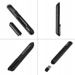 BEZPRZEWODOWY PREZENTER LASEROWY 2.4G USB