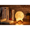 Lampka Nocna 3D Księżyc Moon Lamp Dziecięca Light LED Kula Galaktyka USB