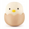 Lampka Nocna Kurczak Eggshell Led Dla Dzieci Silikonowa na Usb