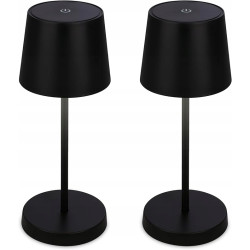 Zestaw 2 bezprzewodowych lamp stołowych LED