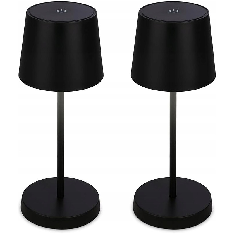 Zestaw 2 bezprzewodowych lamp stołowych LED