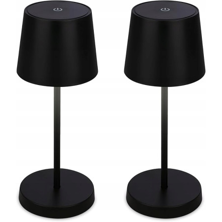 Zestaw 2 bezprzewodowych lamp stołowych LED