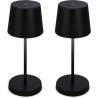 Zestaw 2 bezprzewodowych lamp stołowych LED