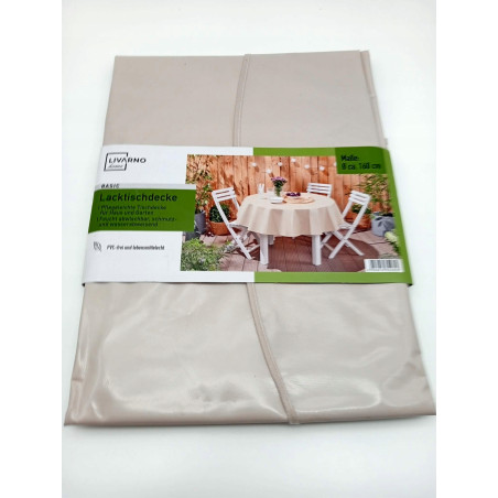 Livarno Home Obrus lakierowany plamoodporny 160 CM ZIELONY