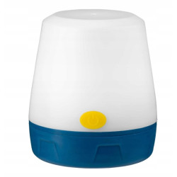 Lampa kempingowa czołówka na głowę lidl niebieska