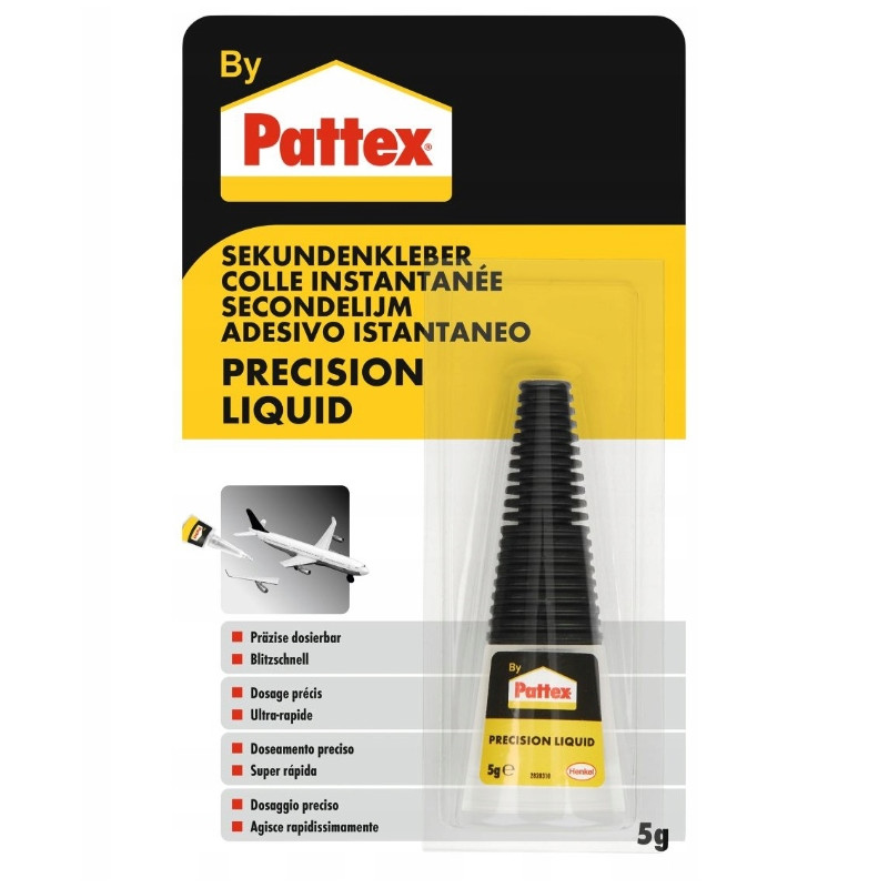 Klej Pattex Super Glue Precision Liquid Precyzyjny Szybkoschnący 5g