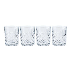 Zestaw 4 szklanek do whisky 280 ml