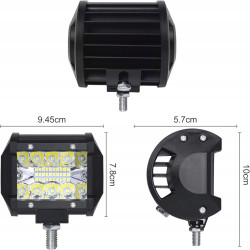 2x LAMPA ROBOCZA LED, Reflektor roboczy, SZPERACZ, URAQT 2 SZTUKI 60W
