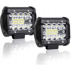 2x LAMPA ROBOCZA LED, Reflektor roboczy, SZPERACZ, URAQT 2 SZTUKI 60W