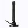Czarny 25 DBI DVB-T TV HDTV antena cyfrowa ze złąc