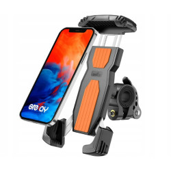 UCHWYT ROWEROWY MOTOCYKL NA TELEFON GREFAY PBH502 360 STOPNI ANTYWSTRZĄSOWY