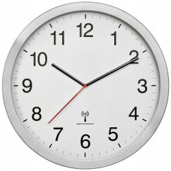 Zegar ścienny sterowany radiowo 40cm DCF77